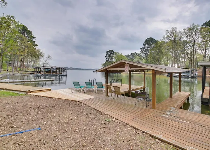 Cozy Lake Cabin W/ Dock In Hot Springs Nat'L Park